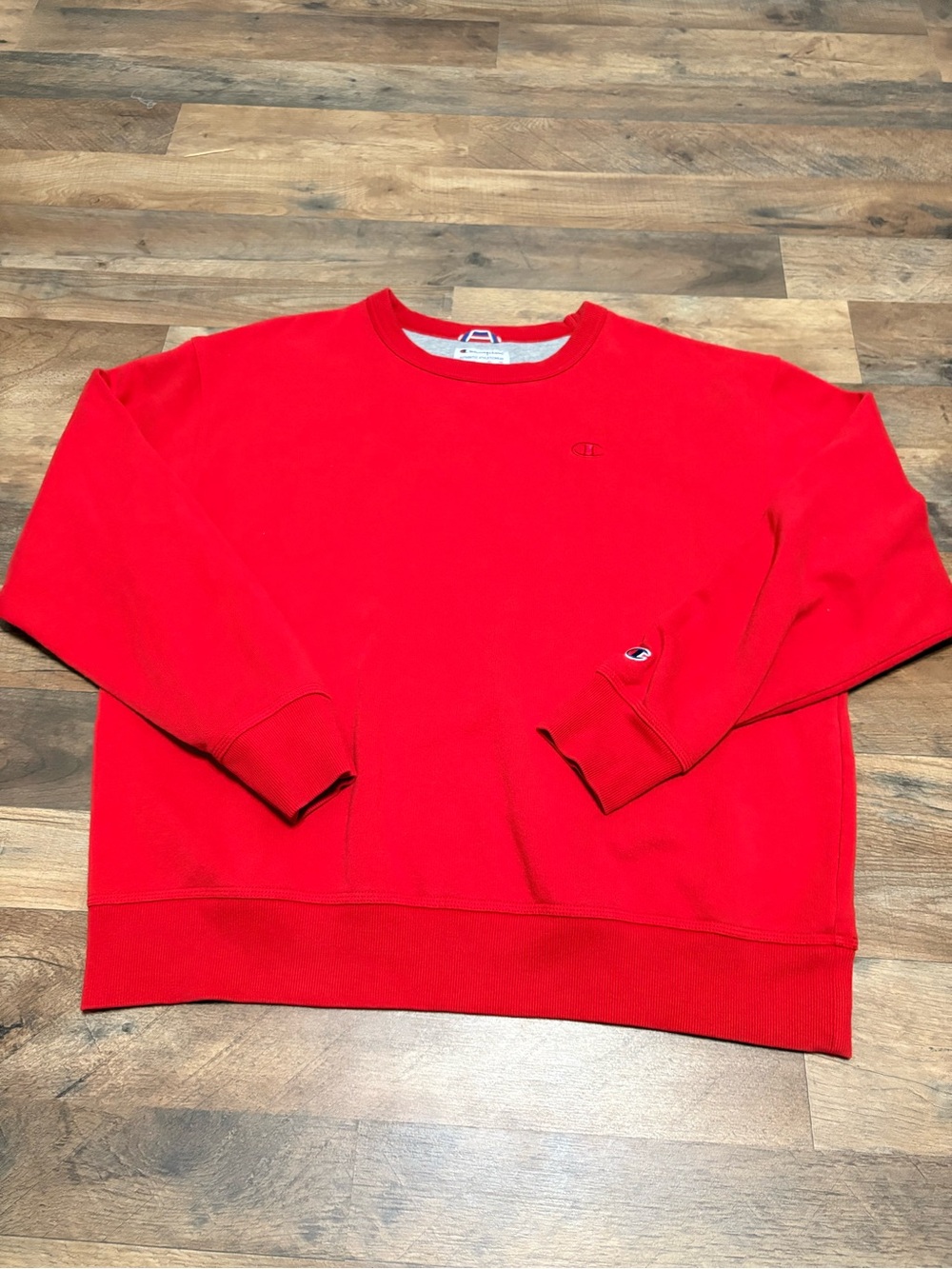 Champion Red Crewneck Sweatshirt Men’s XL Authentic Athleticwear Pullover